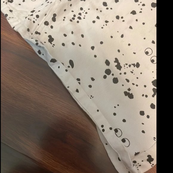 EU 34 / Medium Lazy Oaf x Studio Arhoj Glazed Over Splatter Eyes Skirt - Picture 5 of 6